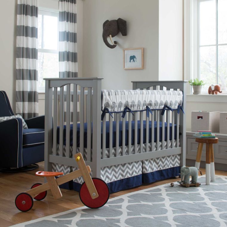 room baby blue white gray furniture white and gray textile baby boy blue