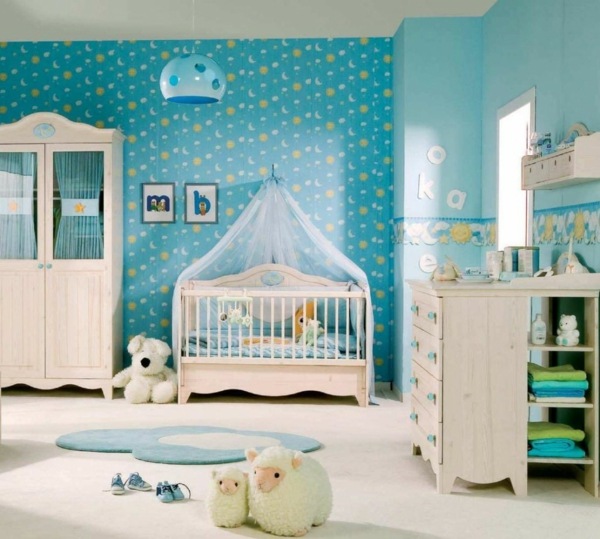 baby room deco retro moderne