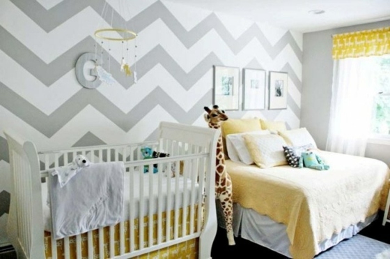 contemporary design baby room