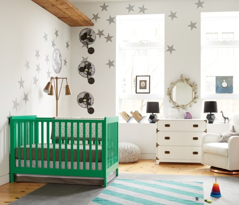 Baby Girl Room In Inspiring Shades Of Green A Spicy Boy