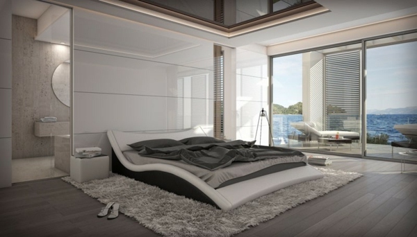 Futuristic design bed room