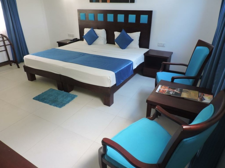 room blue duck simplicity minimalism ideal hotel