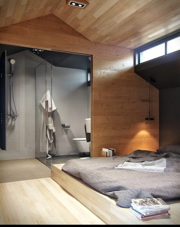 open space wood room