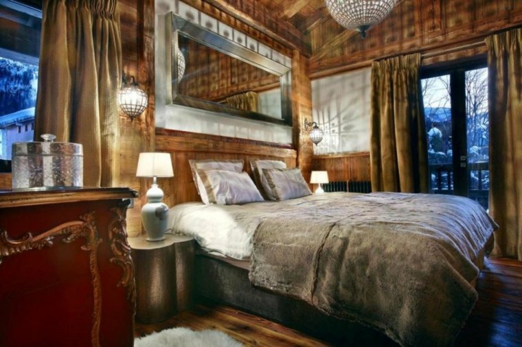 luxury chalet room decoration