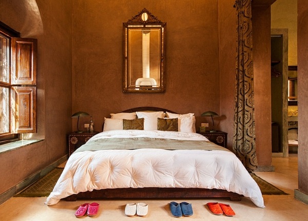 bedroom Moroccan decoration