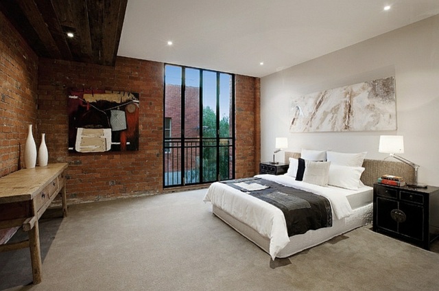 industrial bedroom