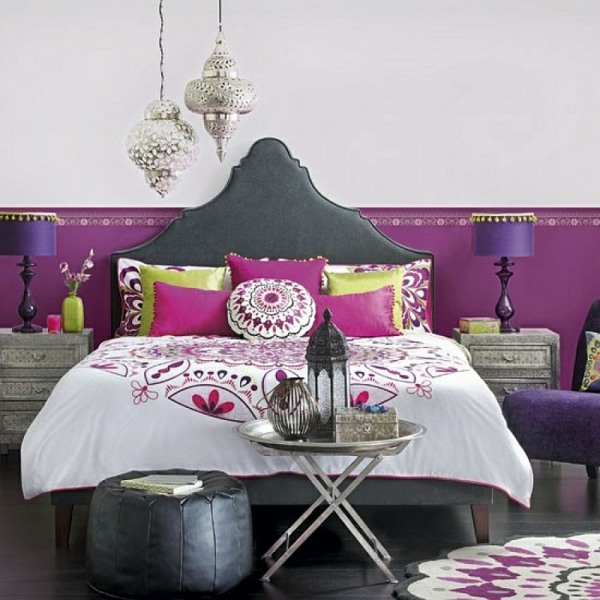 multicolored deco room