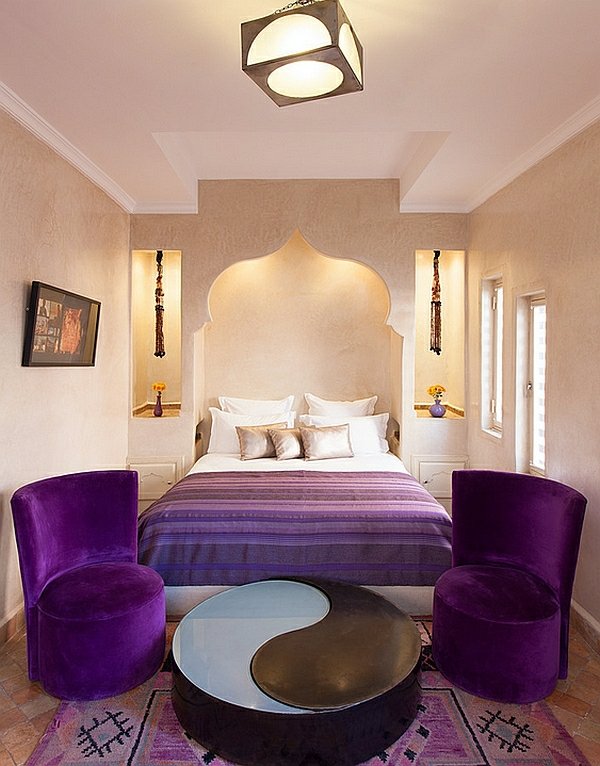 modern Moroccan design room