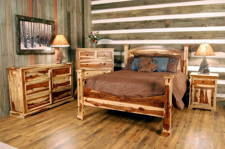 room deco design mountain wood