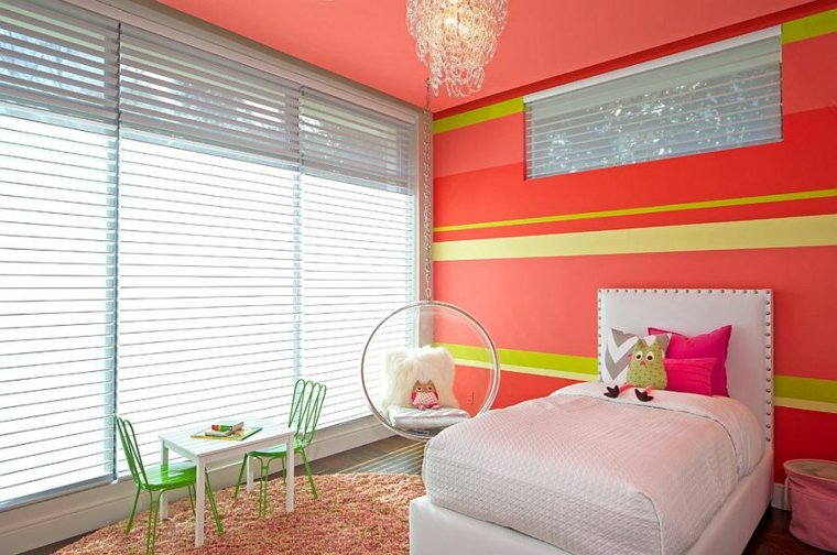 children's room red deco