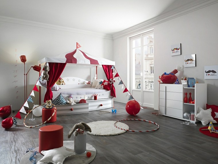 Red Children S Room In 46 Modern Decor Ideas A Spicy Boy