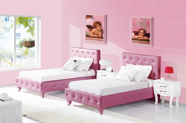 teen girl room pink deco