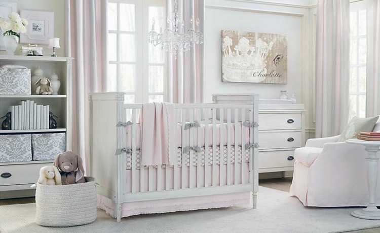 baby pige room deco retro