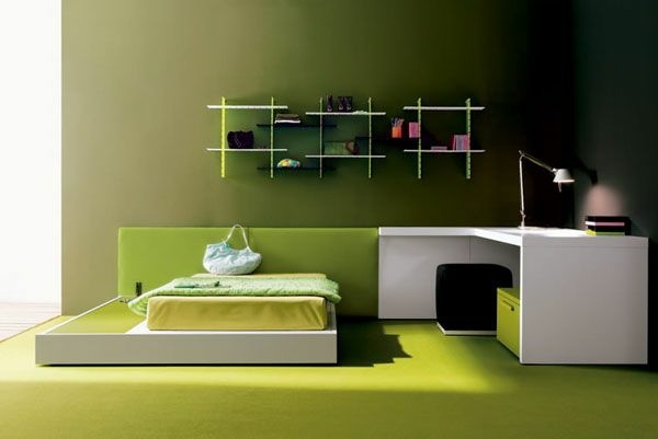 minimalist design girl room