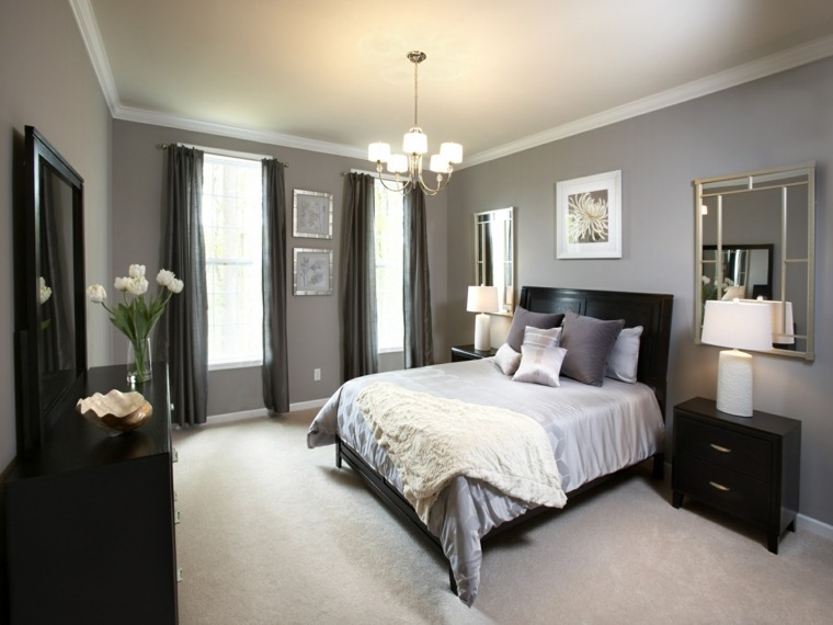 modern gray room decoration