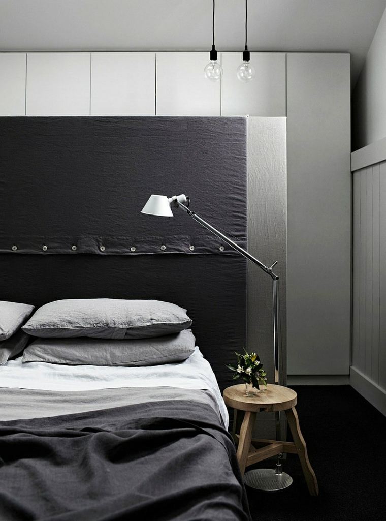 master bedroom deco industrial chic