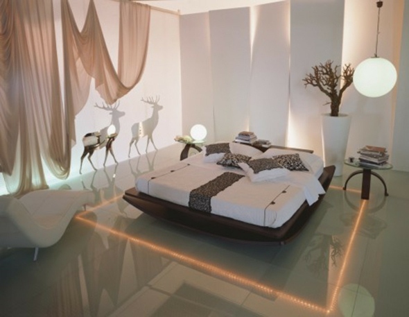 modern romantic room