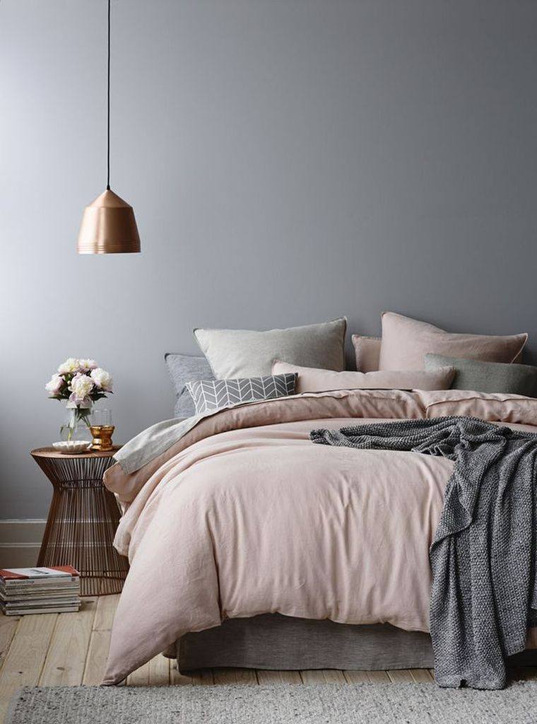 pink and gray room deco-suspension-copper-trends