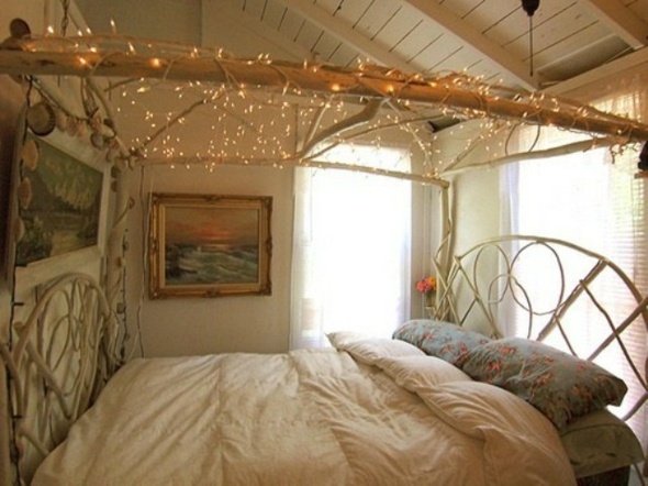 rustic room romantic deco