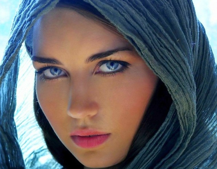 brown blue eyes eternal beauty