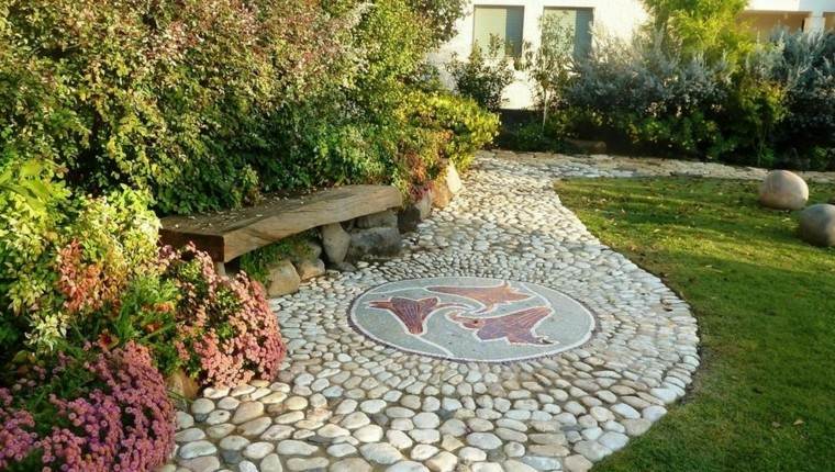 pebble paths outdoor decoration garden