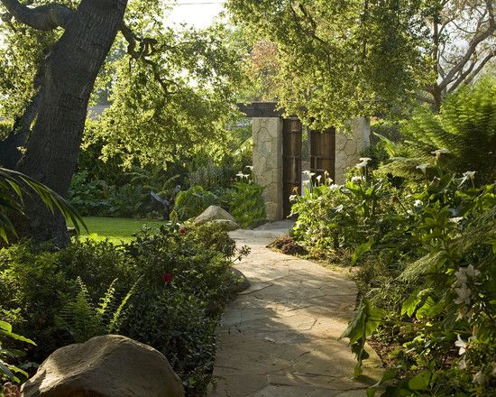 natural design garden path