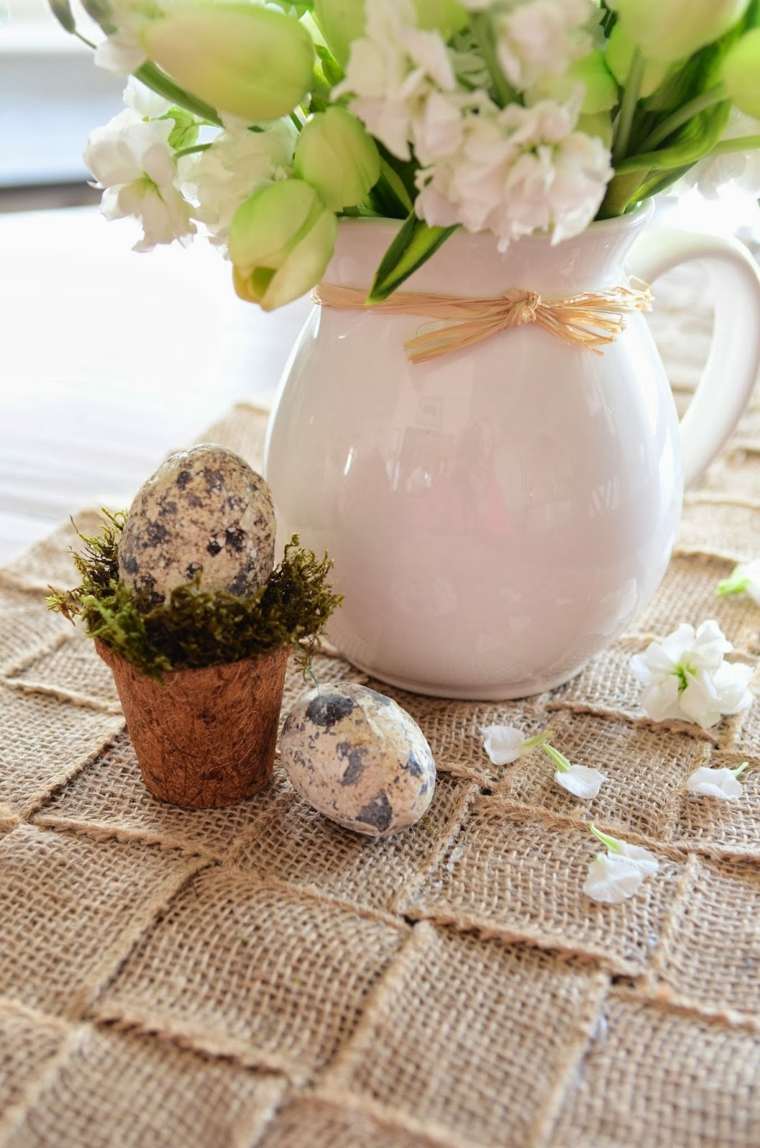 make a table runner burlap make a table decoration easter