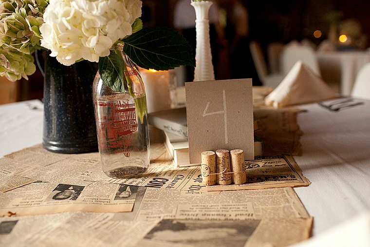 papir bryllup bord placemats