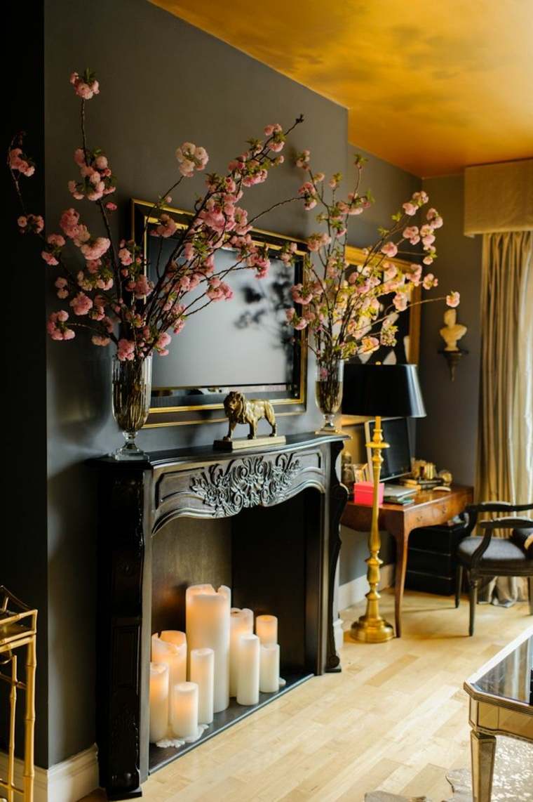 fireplace decoration amenagement idee