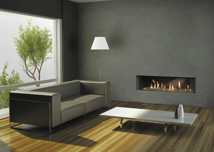 Kamin design ideja plina