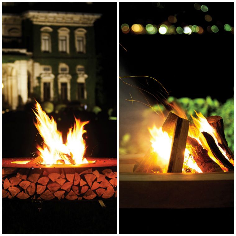 fireplace-outdoor-barbecue-brazier garden-modern-wood