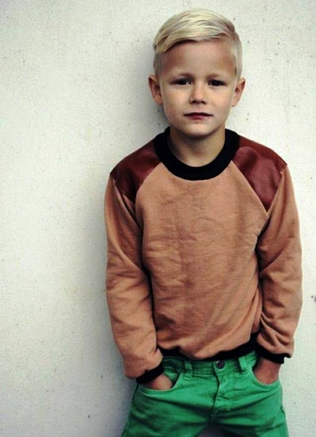 blond haircut boy little idea original hairstyle