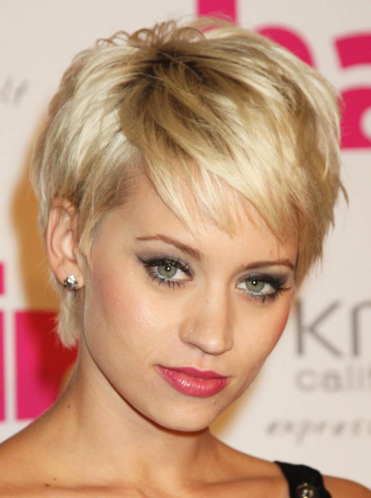 hair short blond-idee