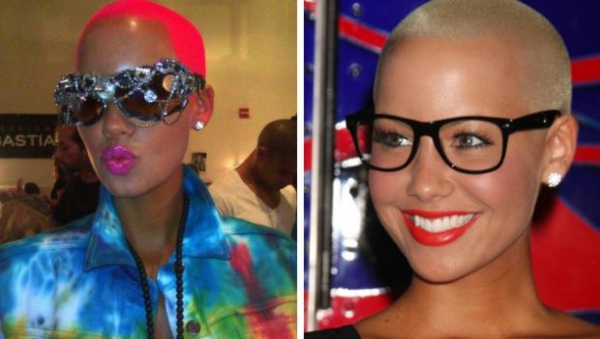 pink hair Amber Rose hairdresser