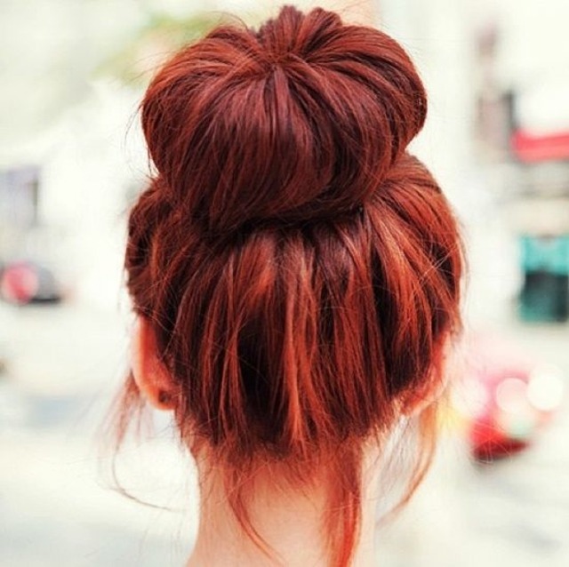 red hair woman original hair idea