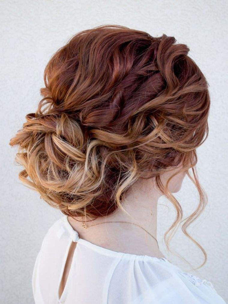 blond shaded bun ripples idee hairstyle shaded wedding