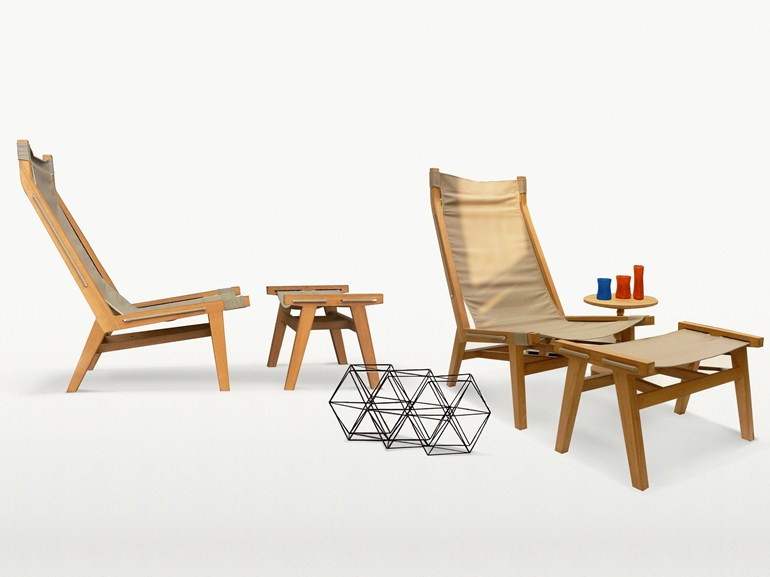 wooden lounge chair deesawat industries collection tiera