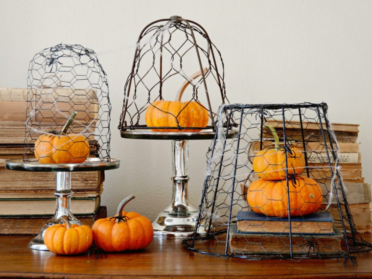 halloween idea deco labu sederhana