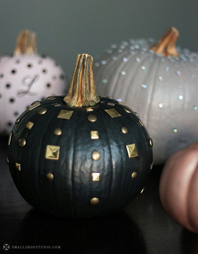 gresskar halloween dekorasjon ide enkelt å innse