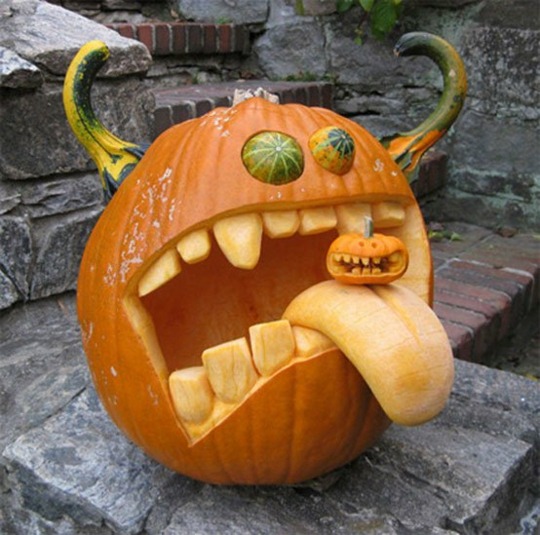 original pumpkin deco halloween