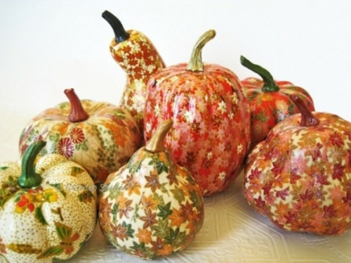 interesting pumpkins deco