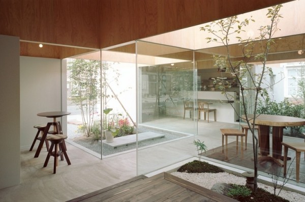 transparent partitionglas samtida hus