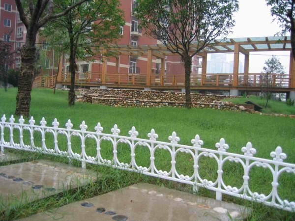 decorative low fence