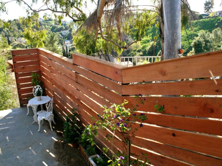 idea fence garden wood diy idea outdoor laid out practice design