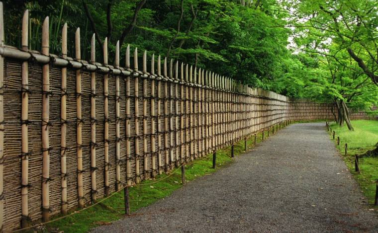 fences garden decoration bamboo wood