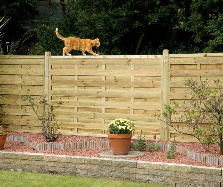 fences wood garden panels