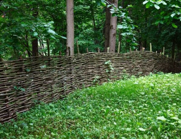 Garden lattice wood idea