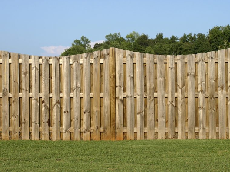 fence medium wood idea garden occultation