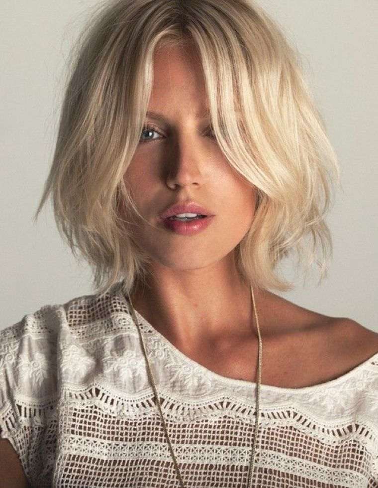 Hair-bob-degrade-blond hair