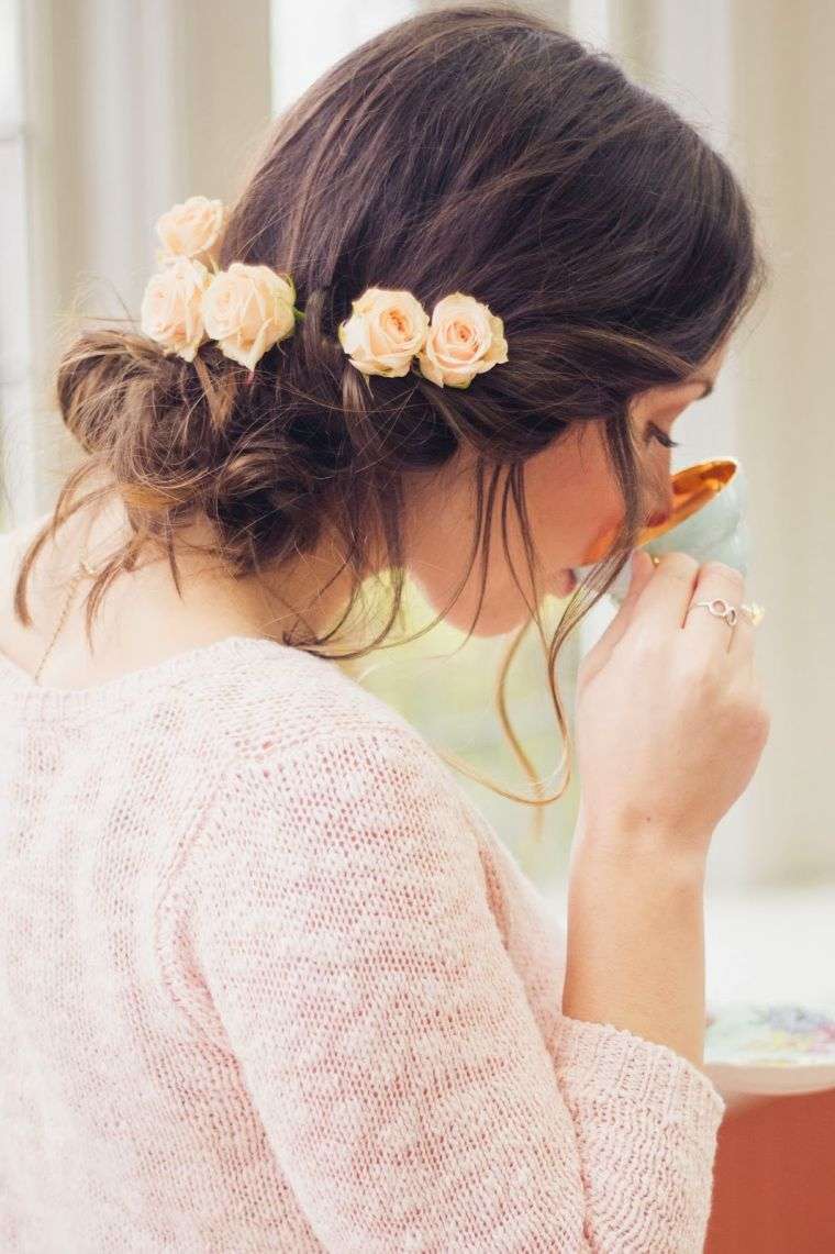 romantic hairstyle woman idea